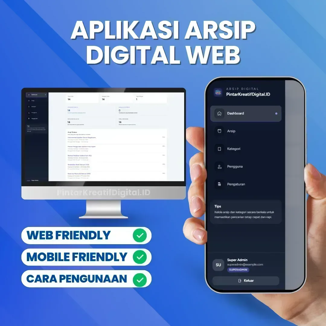 Aplikasi Arsip Digital Berbasis Web