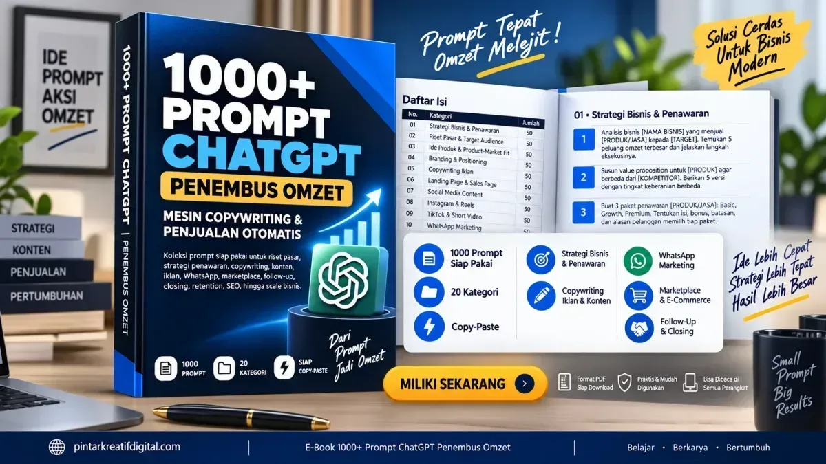 1000 PROMPT PENEMBUS OMZET